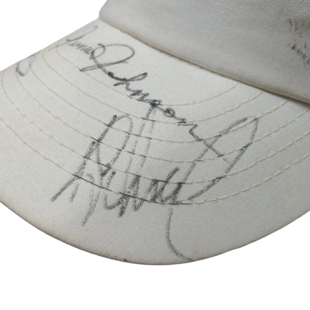 Bowman Motorsports Junior Johnson + Wally Dallenbach Autographed Cap +4 More Sig